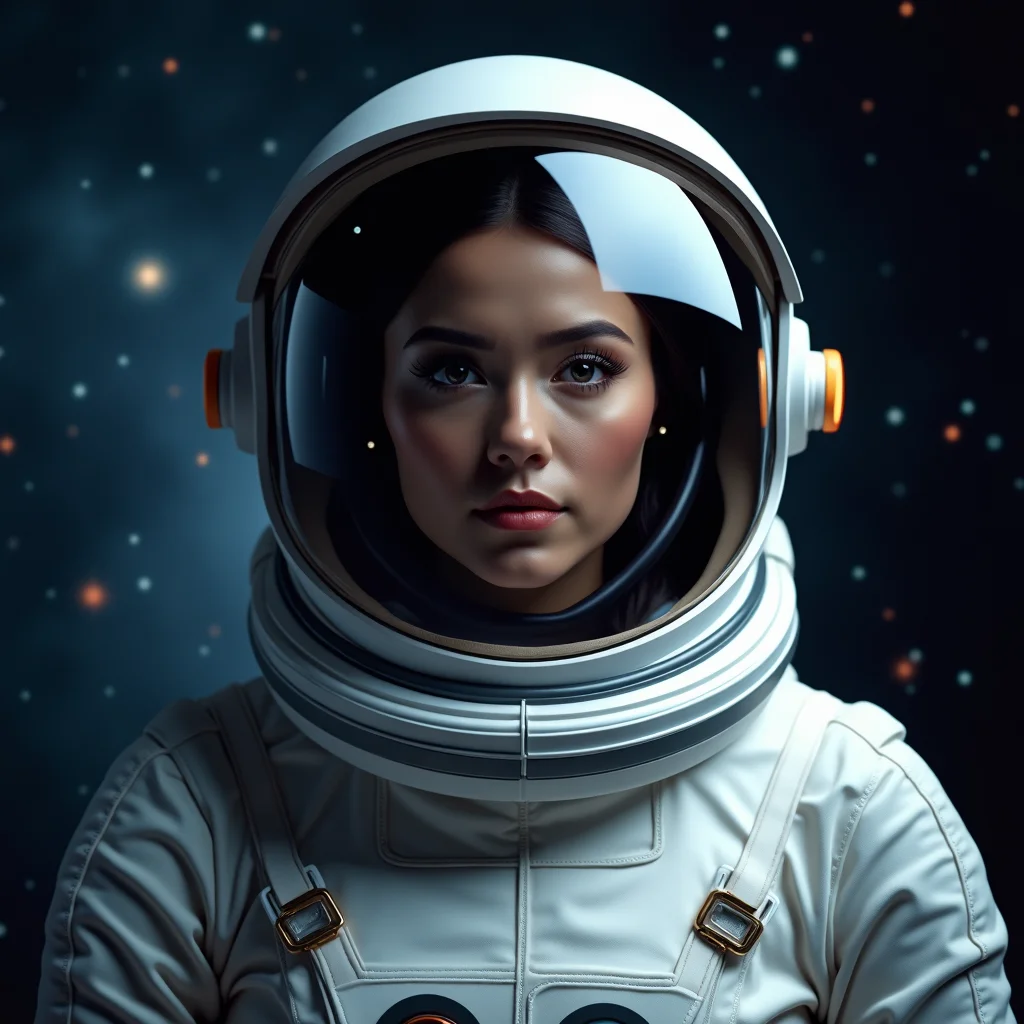 Astronaut portrait